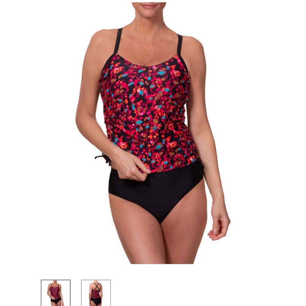 🏖️🎉2xHP🎉NWT Roots Women's Tankini Top